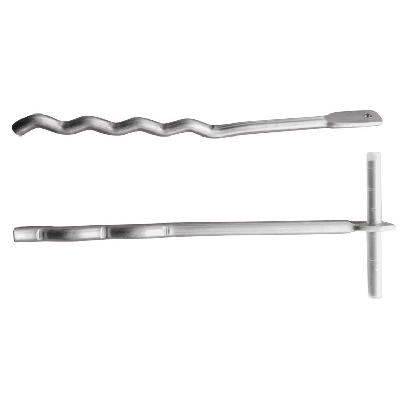 Stainless Steel Grout in Anchor Corrugated Pin Wall Fixing Extrusion