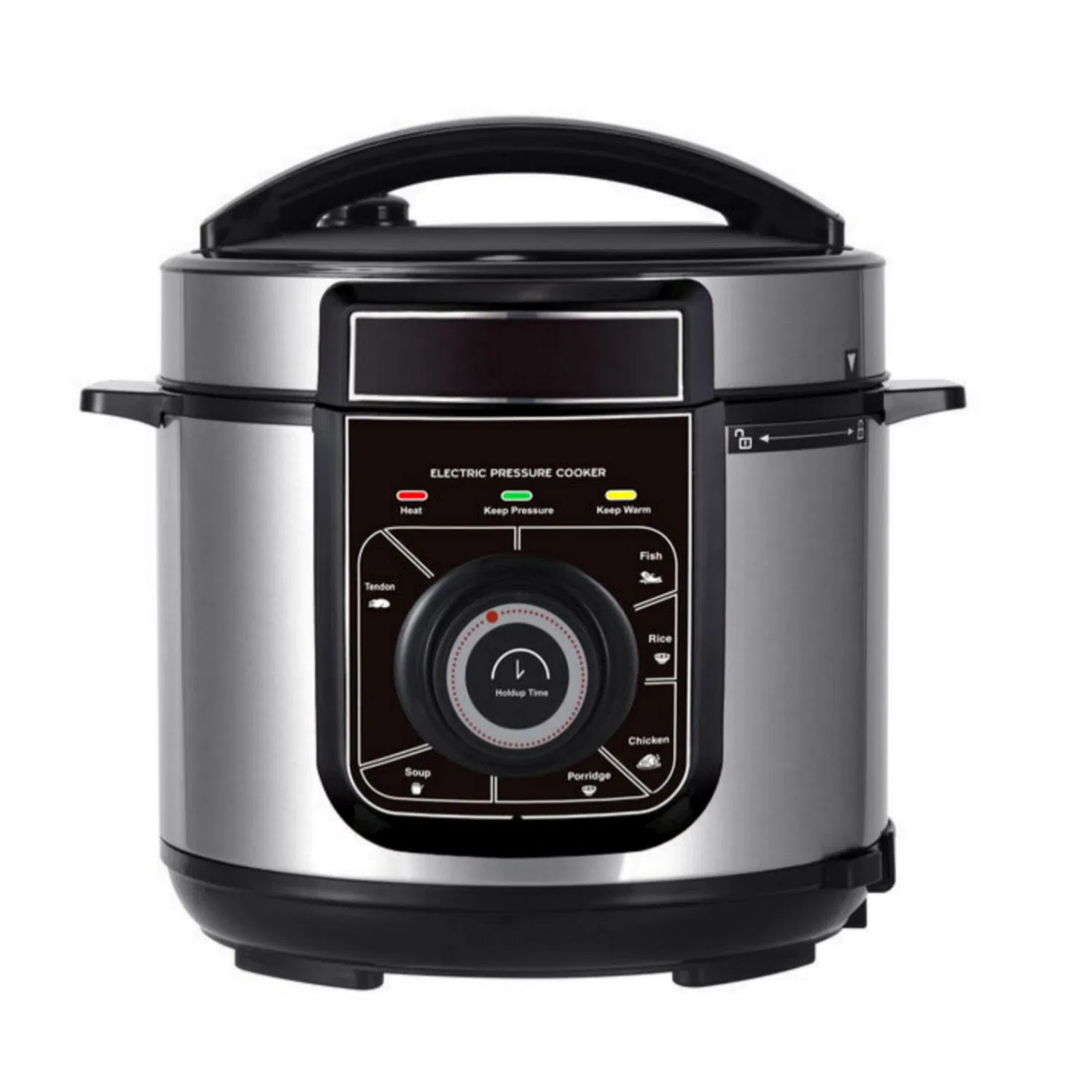 Electric Pressure Cooker with Cake Making Function and Adjustable Pressure Settings for Versatile Cooking Options
