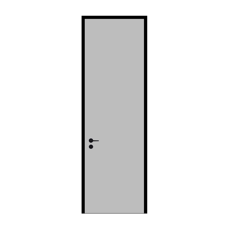 Ultra-Narrow Frame Aluminum-Wood Doors, High-End Home Decoration, Paint-Free Bedroom Doors, Interior Door, Room Door Suitable for Hotels, Villas, and Apartments