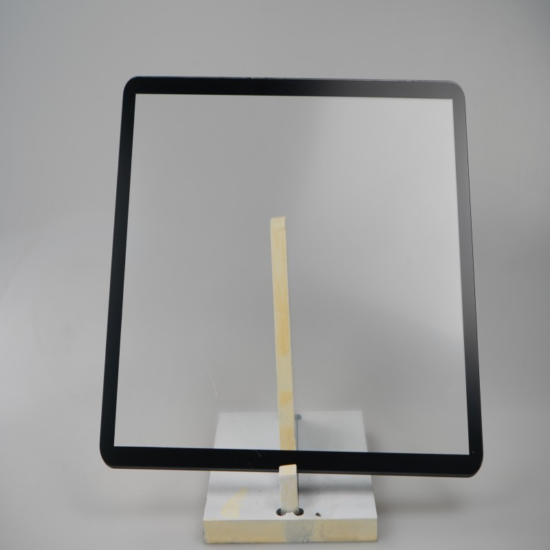Customized Silk-Screen Printed Tempered Glass Smart Home Appliance Touch LCD Display Cove