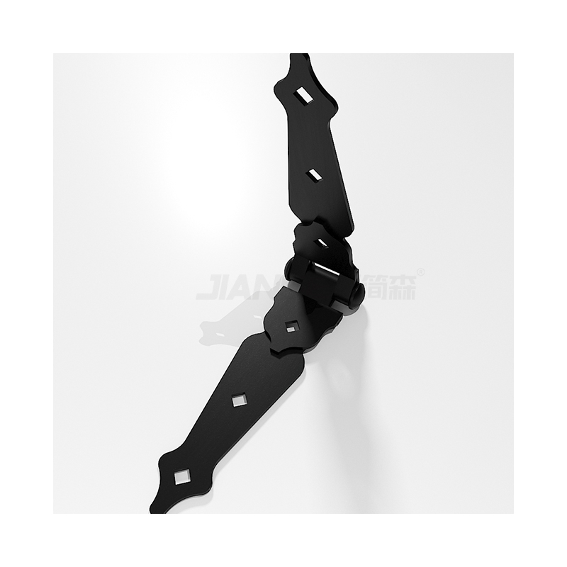 One Pair Black Garden Fence Hinge
