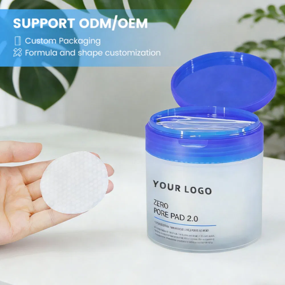 Moisturizing OEM Custom Toner Pads for Evening Makeup Removal