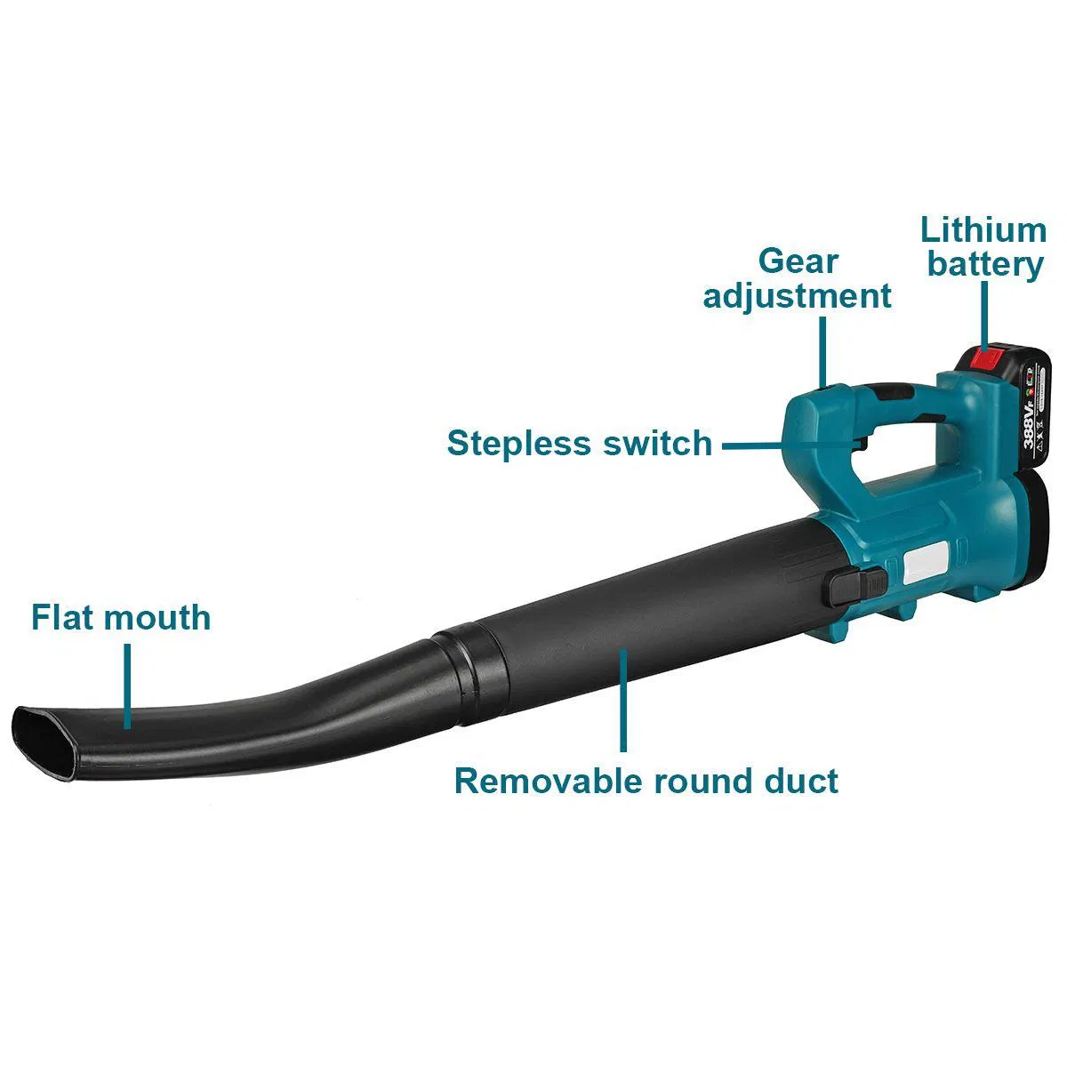 Powerful 20V Cordless Leaf Blower for Effortless Yard Cleanup