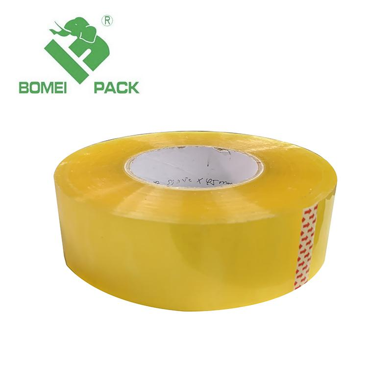 Yellowish Transparent BOPP Adhesive Tape for Machine Used