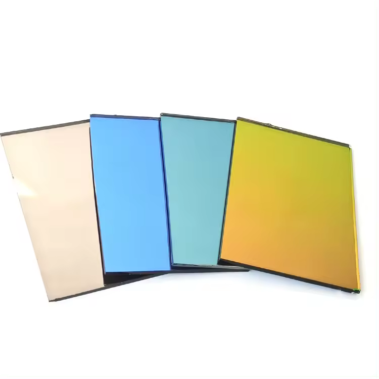 Tinted Silver Mirror Glass Color Glass