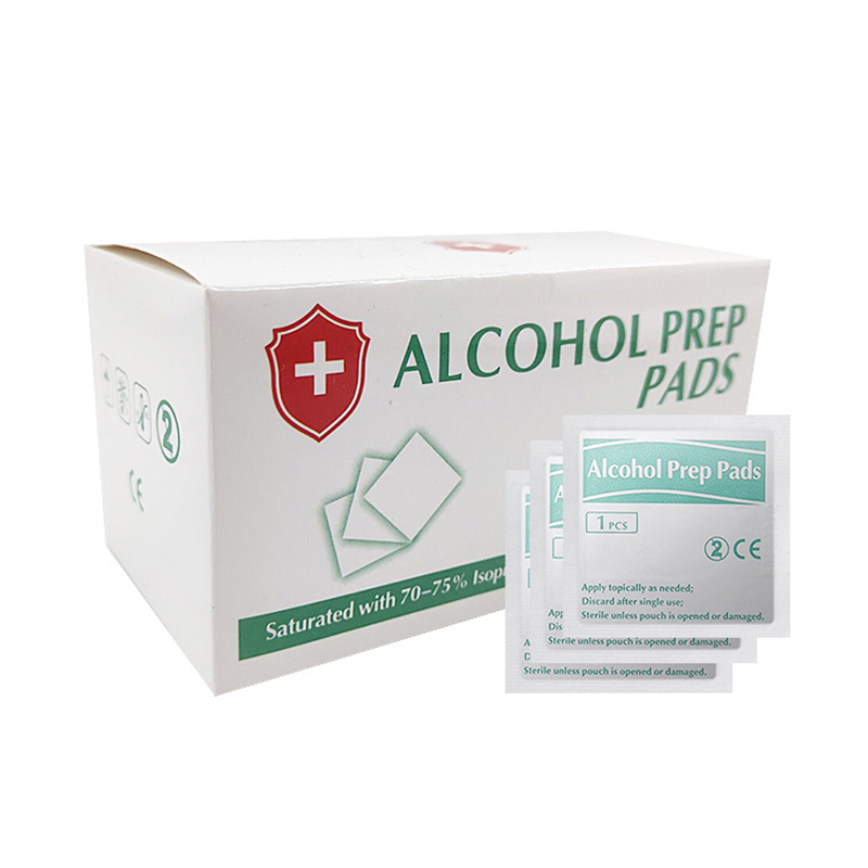 FDA CE Approved 70-75% Isopropyl Alcohol Swabs Sterile Ipa Acohol Prep Pad