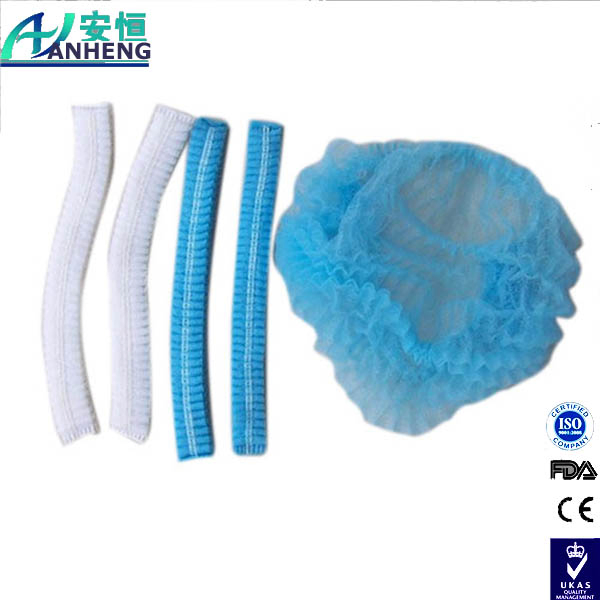 12GSM Nonwovven Disposable Clip Cap 21" Clip Cap Factory