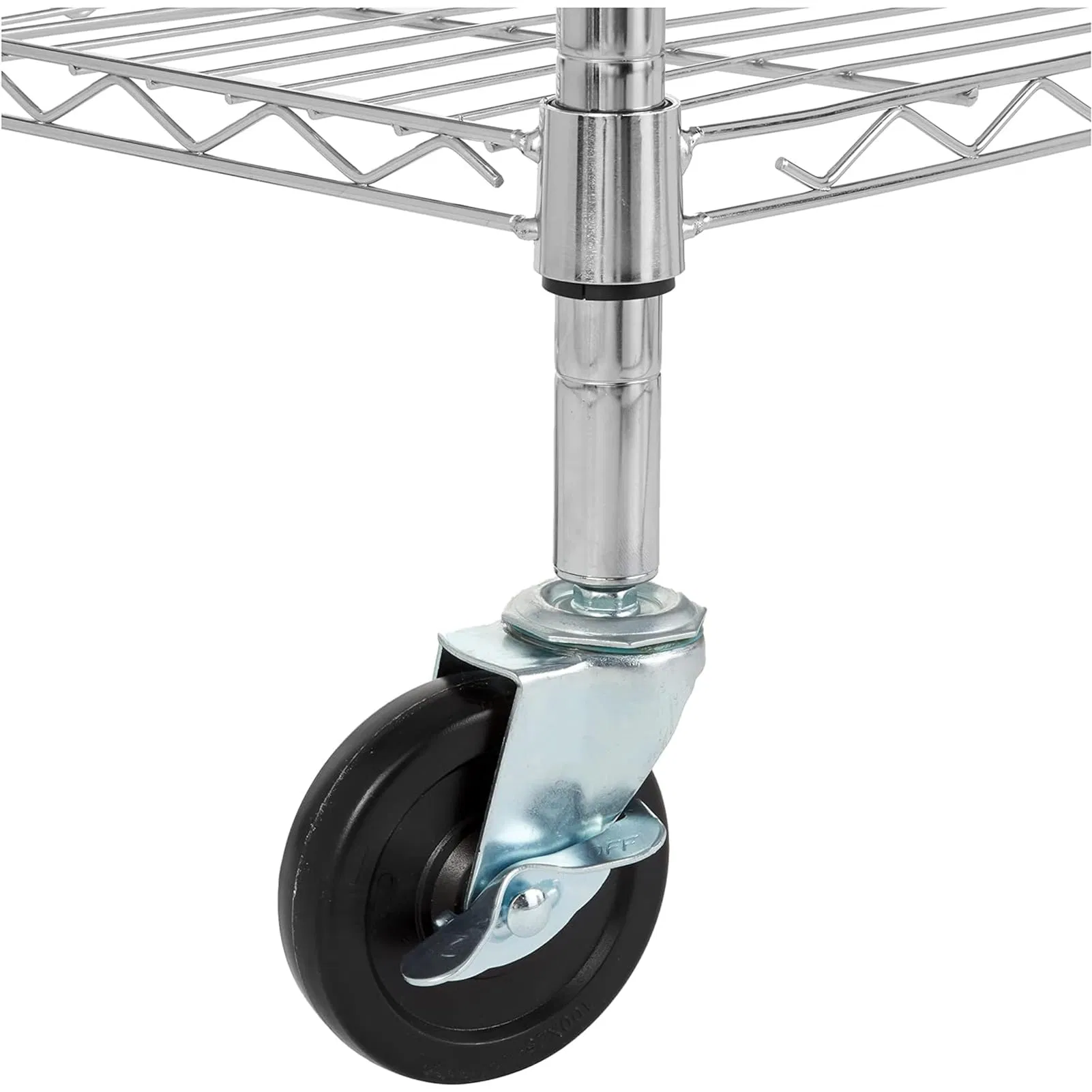 Simply Accessories Caster for Metal Wire Shelving Rack System