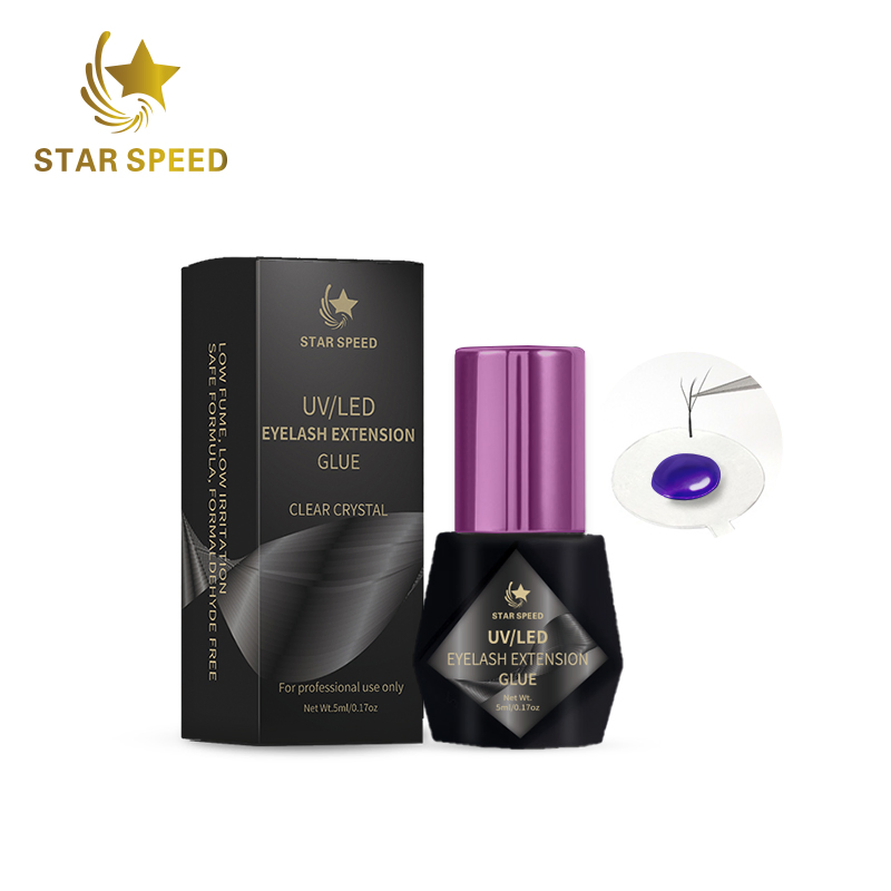 Long Lasting Fast Dry Adhesive UV LED Eyelash Extension Glue Ready to Ship