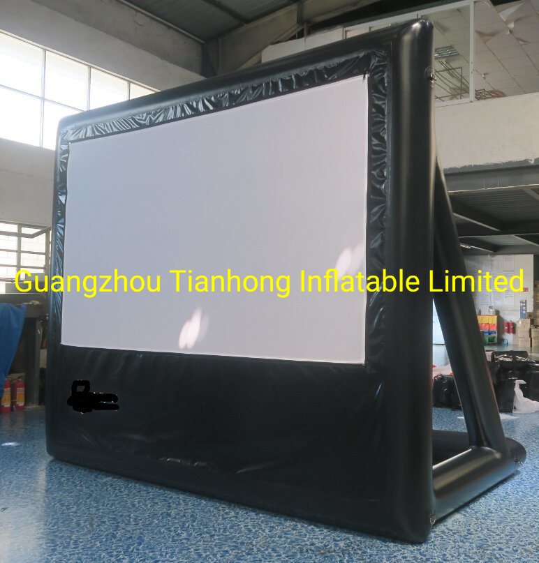 3.7X3m Airtight PVC Inflatable Movie Screen