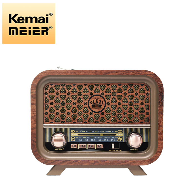 Retro Vintage Wooden Radio Best- Selling Am Radio with Bt Play Function