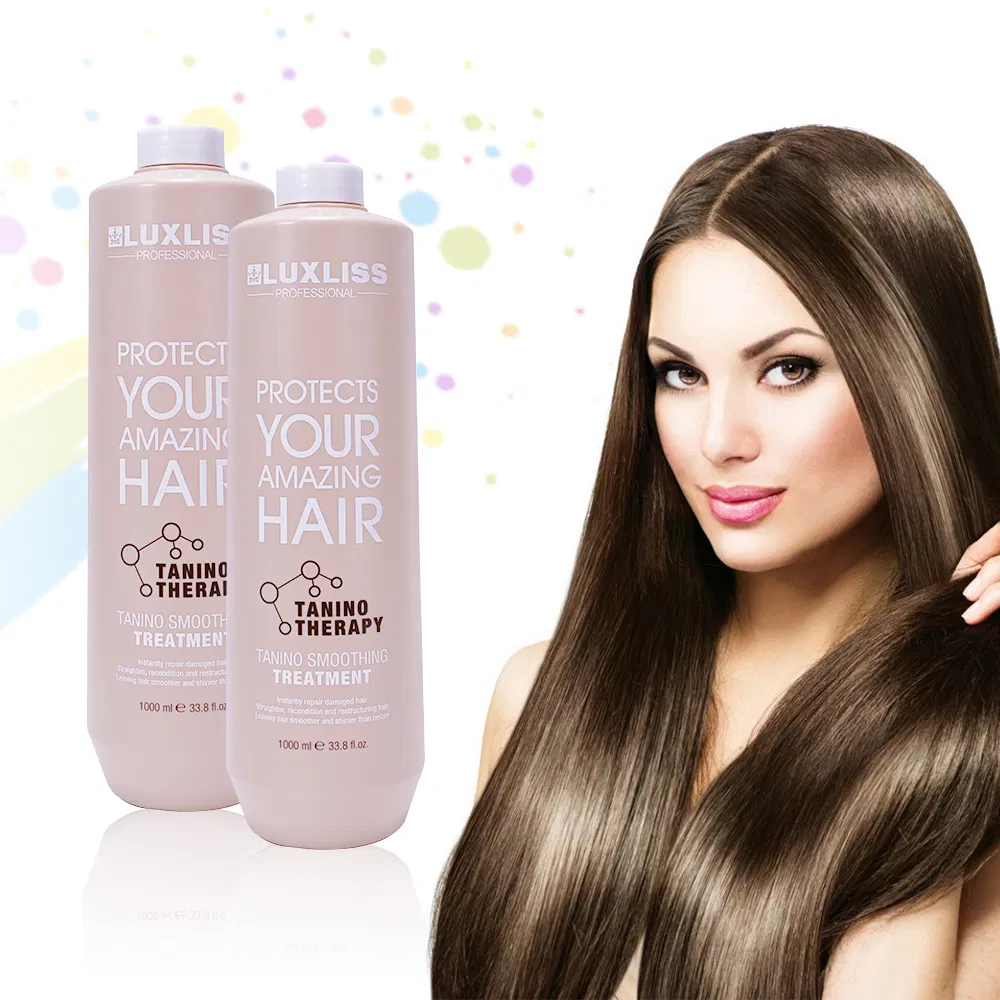 Luxliss Private Label Wholesale Moisturizing Straight Hair Cream Tanino Hair Treatment