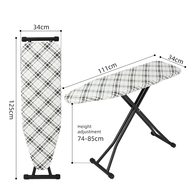 Складная гладильная доска настольная металлическая