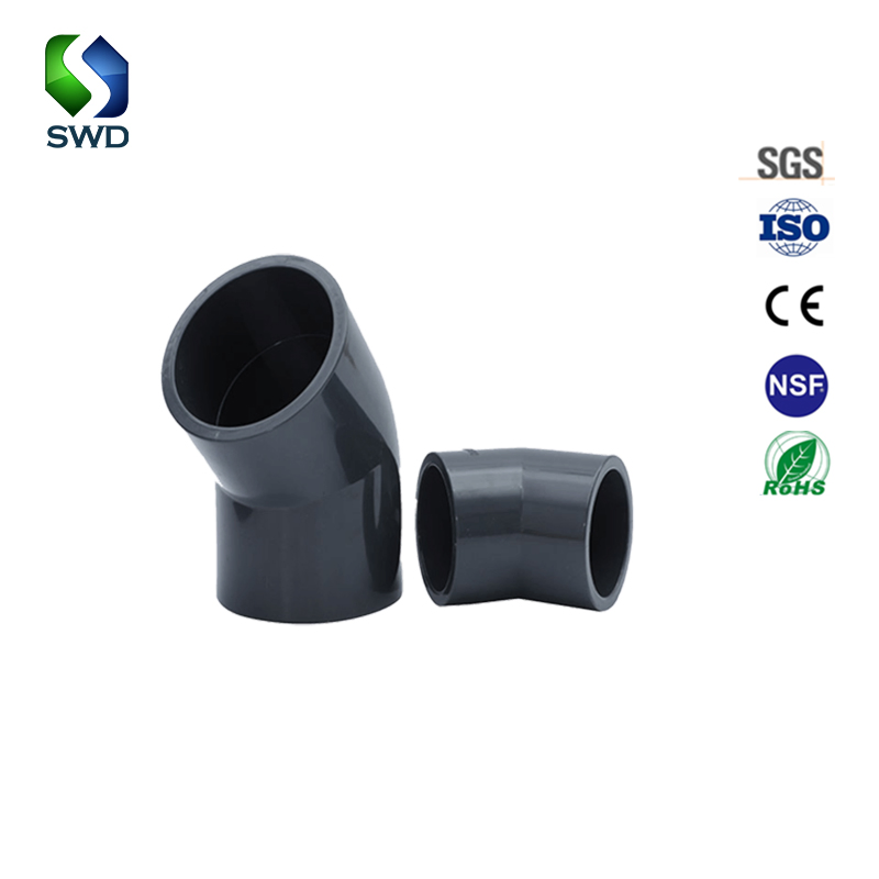 High-Quality DIN Gray Plastic UPVC Fitting for Water Supply-Union