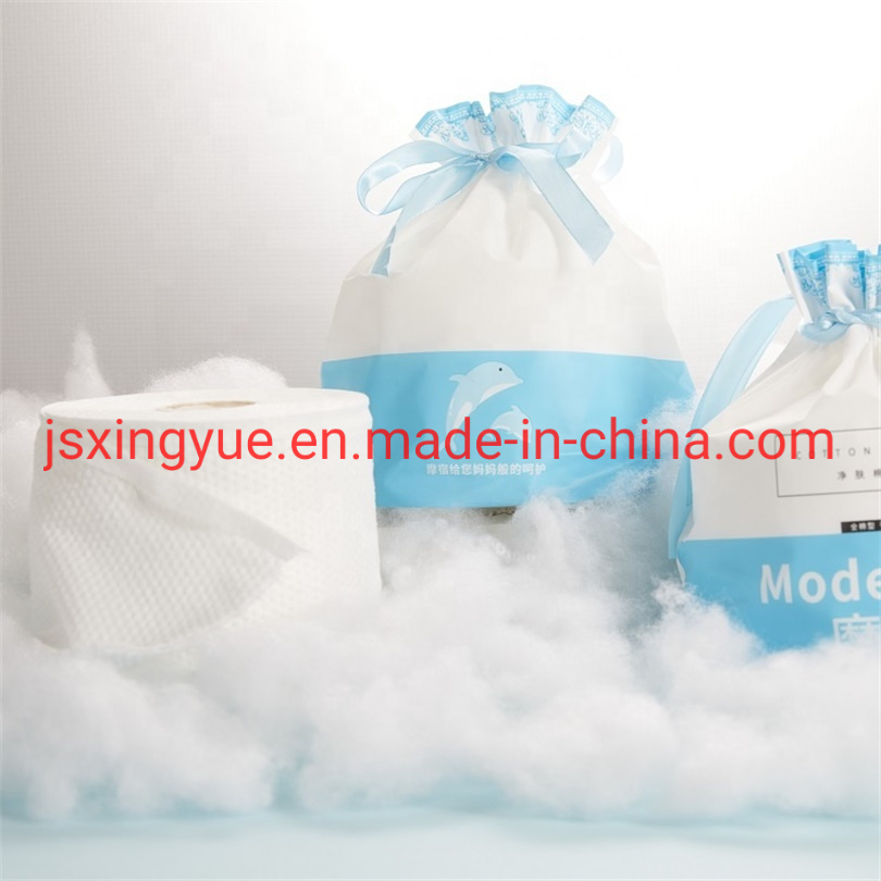 Non-Woven Make up Dry Cleaning Facial Tissue Rolls