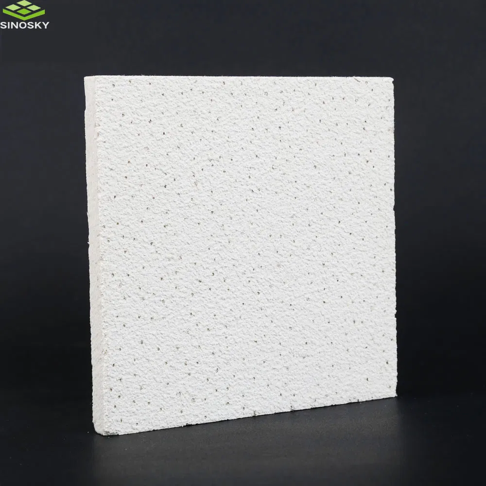 Mineral Fiber Acoustic Ceiling Tiles for Commercial Spaces.