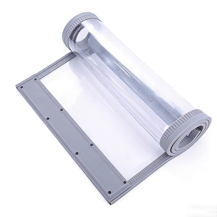 Soft PVC Magnetic Door Curtain2mm Thick Transparent PVC Roll Cold Roommagnetic Door Curtain