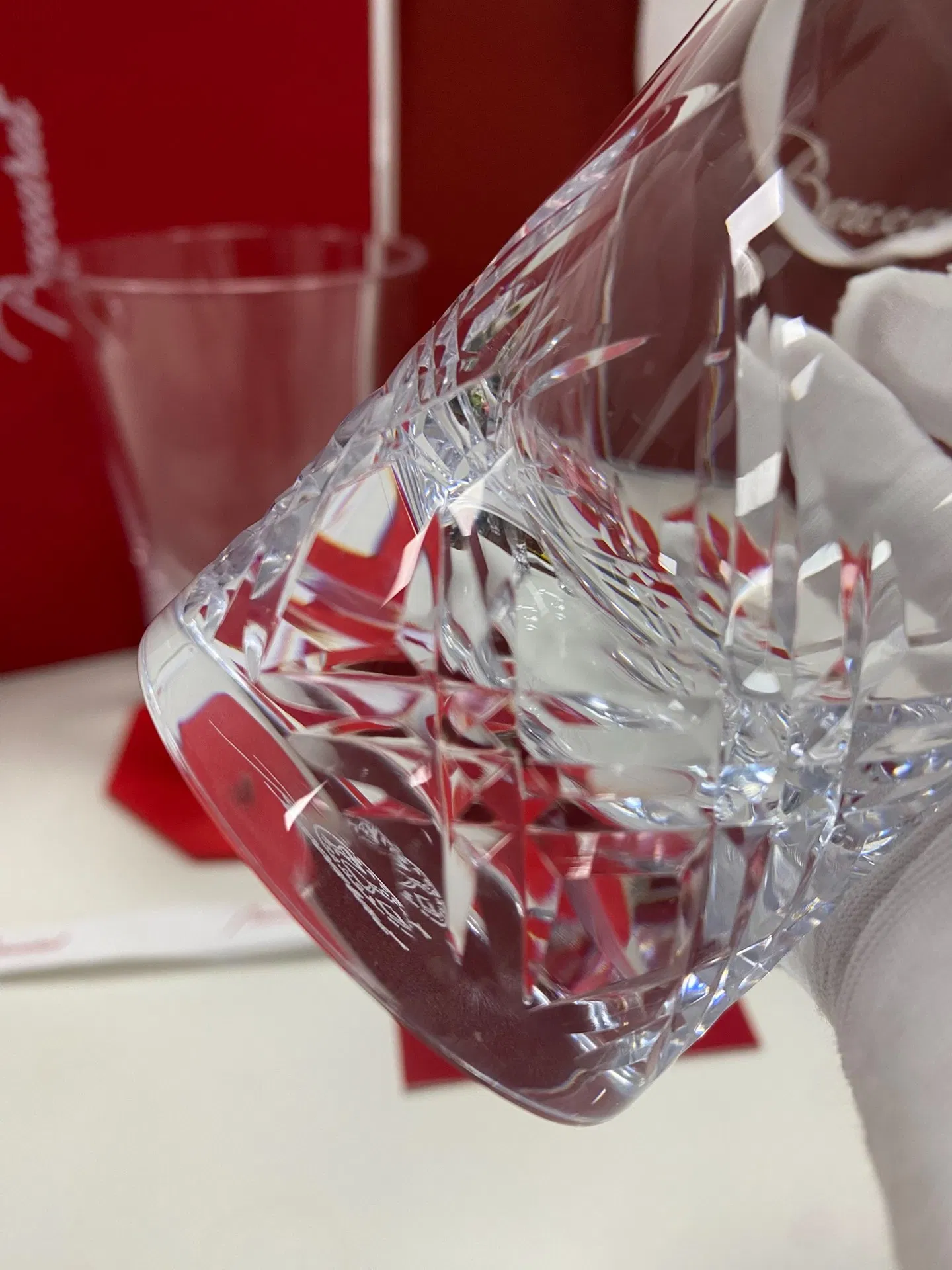 Elegant Baccarats Stella Highball Crystal Cup Luxurious Entertaining Gift Box High End Premier Wine Glass