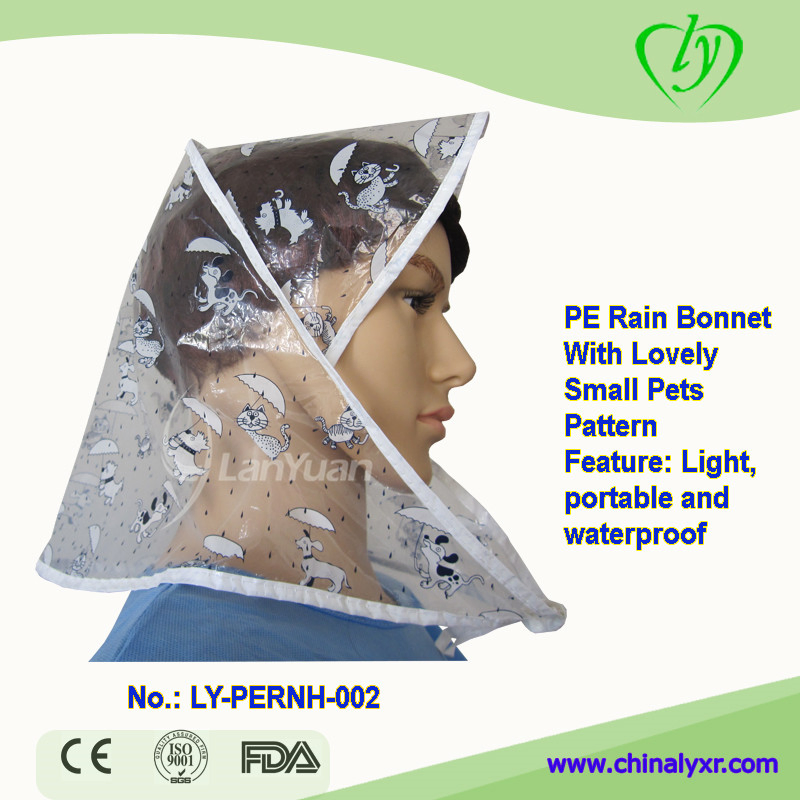 PE Red Edge Pure Color Rain Cap