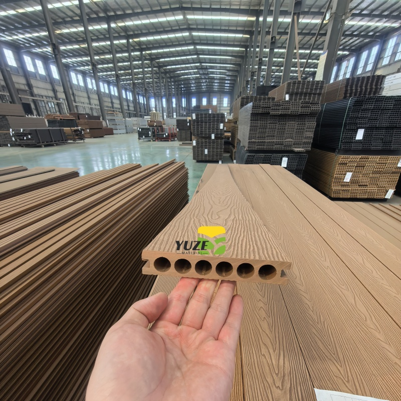 Solid WPC Decking Planks Offering Superior Structural Stability