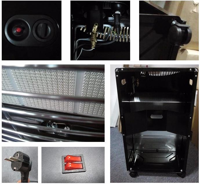 Big Power Portable Infrared Room Portable Gas Heater