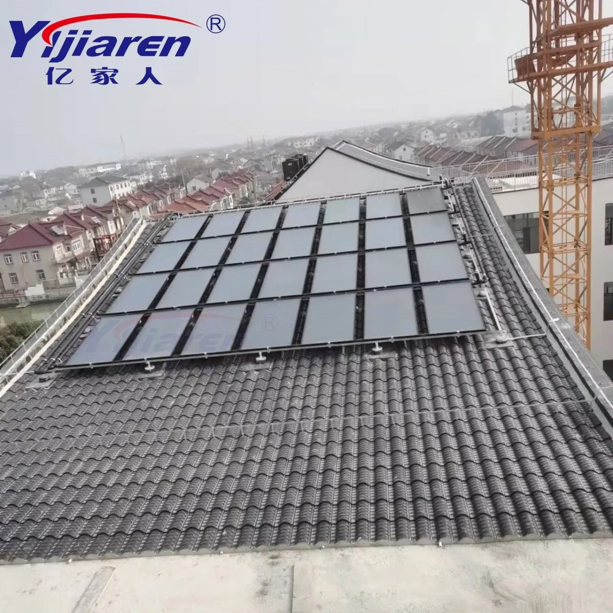 Плоский солнечный коллектор для нагрева воды