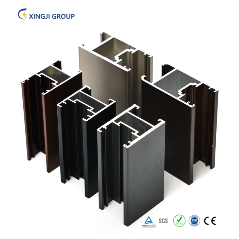 Foshan China Factory 6060 Extruded Aluminum Alloy Windows Doors Profile