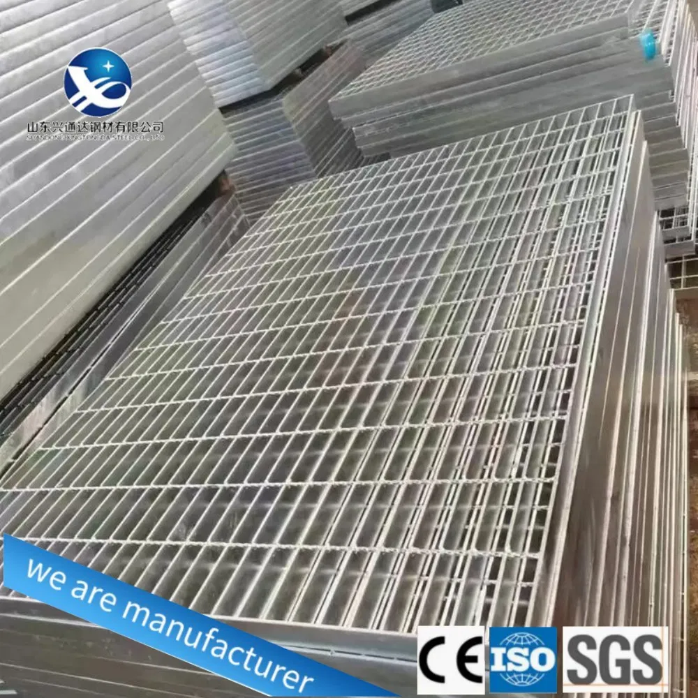 Heavy-Duty G355 Galvanized Steel Grating Panel for Durability