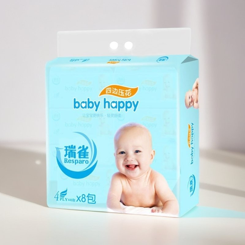 Wholesale Customized 100% Virgin Wood Pulp Delicate Soft Emboss Facial Tissue Paper Towels