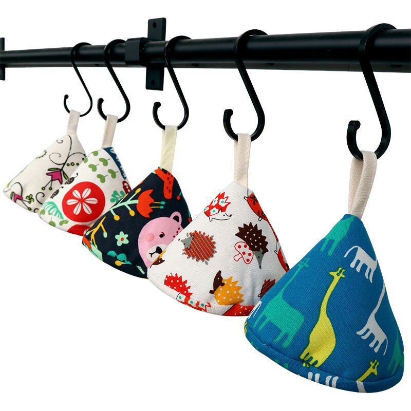 Sleeves Triangle Insulated Cotton Pot Handle Scald Proof Pan Grip Cover