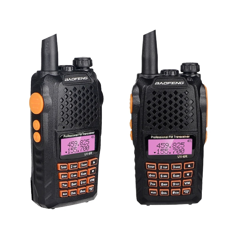 Портативная рация Baofeng UV-6R, 10W, двойной диапазон