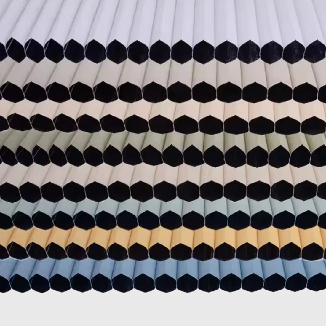 Non Woven Vertical Honeycomb Motorized Curtain Window Blind Blackout Fabric