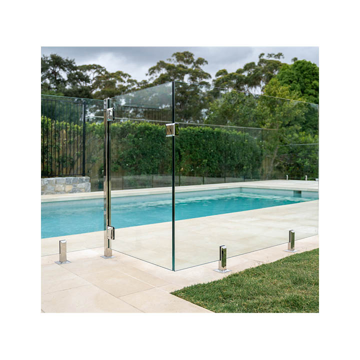 Spigot Glass Railing Aluminum Black Framed Used Pipe Stair System Spigot Glass Railing