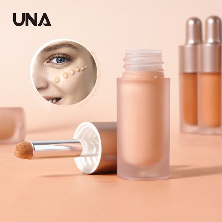 Face Circles Tear Troughs Brightening Hydrating Matte Foundation Concealer Liquid Full Coverage Concealer for Dark Skin