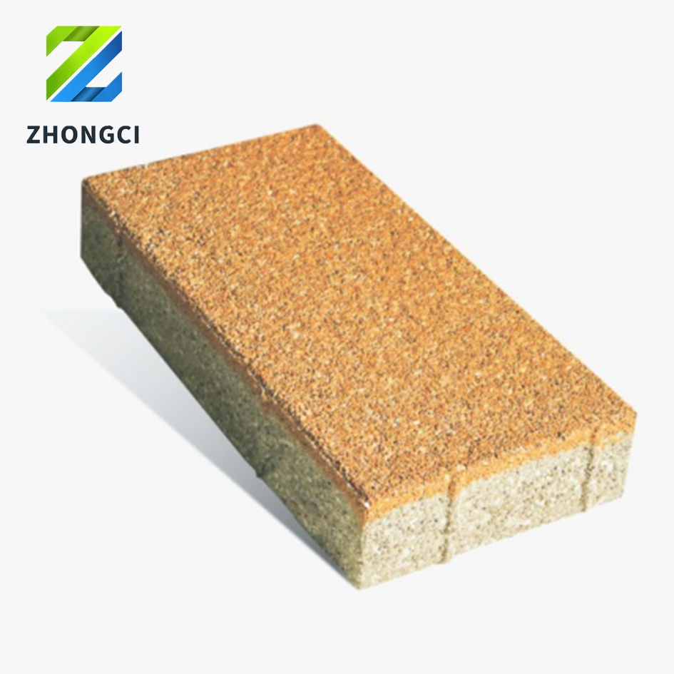 Permeable Paving Ceramic Clay Pervious Tiles Pavement Clay Brick for Construction