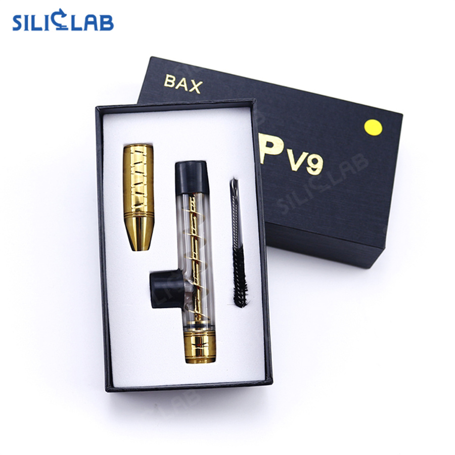 7PV9 Convenient Stash Kit Herb Twisty Glass Blunt Smoking Pipe