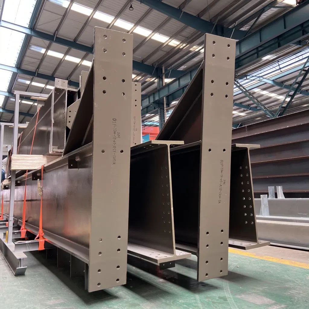 Safe Storage Metal Building Light Type Standard Constructing Steel Structure Warehouse.