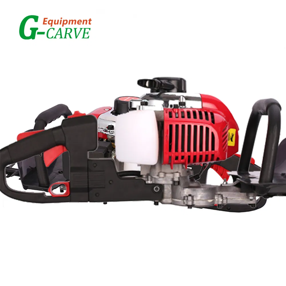 G-Carve 22.5cc 2 Stroke Gasoline Double Blade Professional Hedge Cutter Gasoline Petrol Garden Machine Hedge Trimmer
