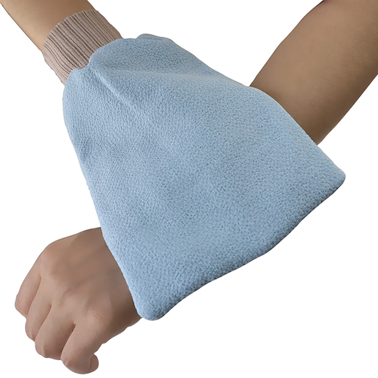 Wholesale Private Label SPA Bath Mitt Custom Package Premium Quality Body Scrub Mitt Glove Exfoliate Bath Towel Exfoliating Shower Glove