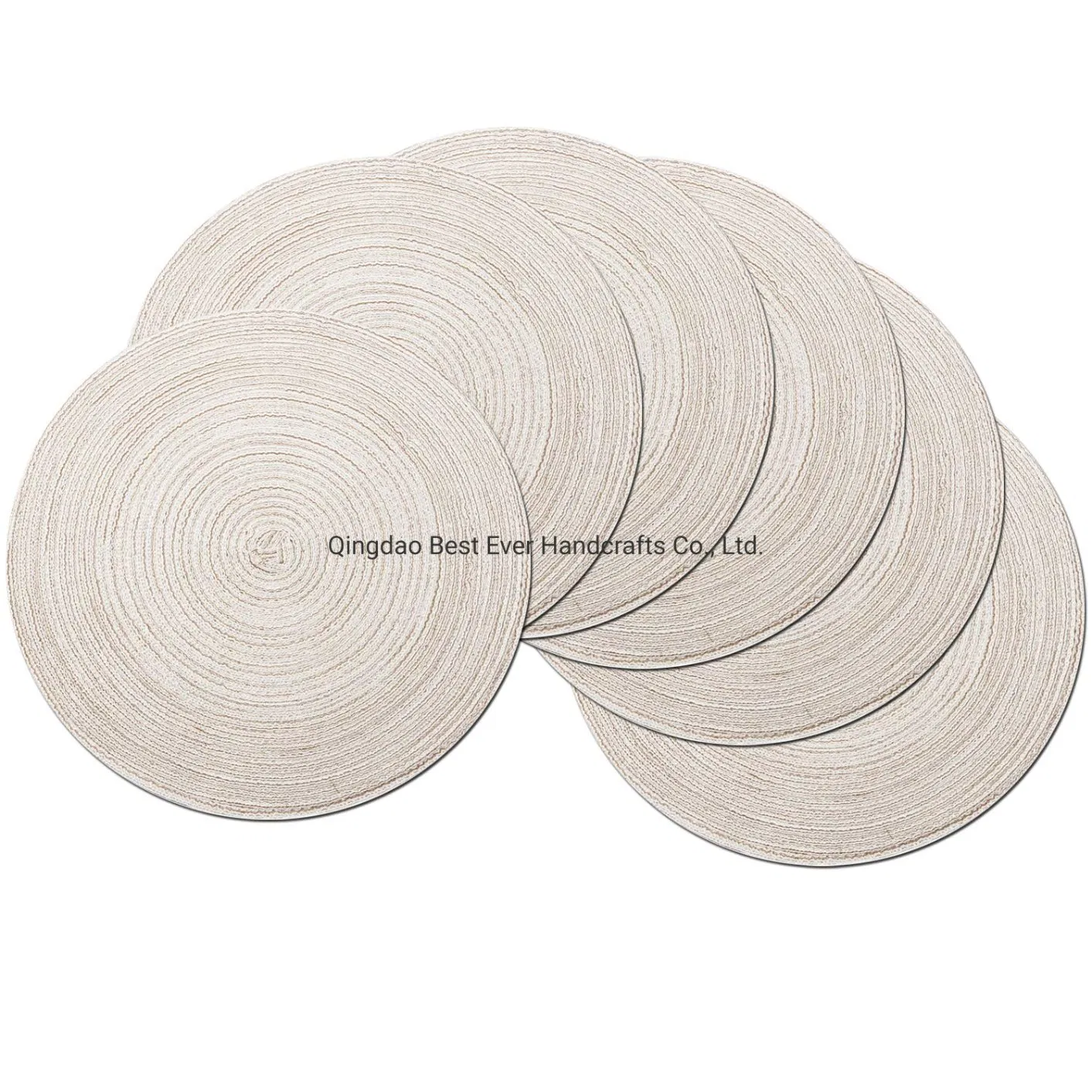 Elegant Woven Table Mats Set of 6 for Dining Rooms