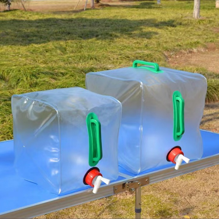 10L 20L Collapsible Travel Water Bag, Camping Water Canister