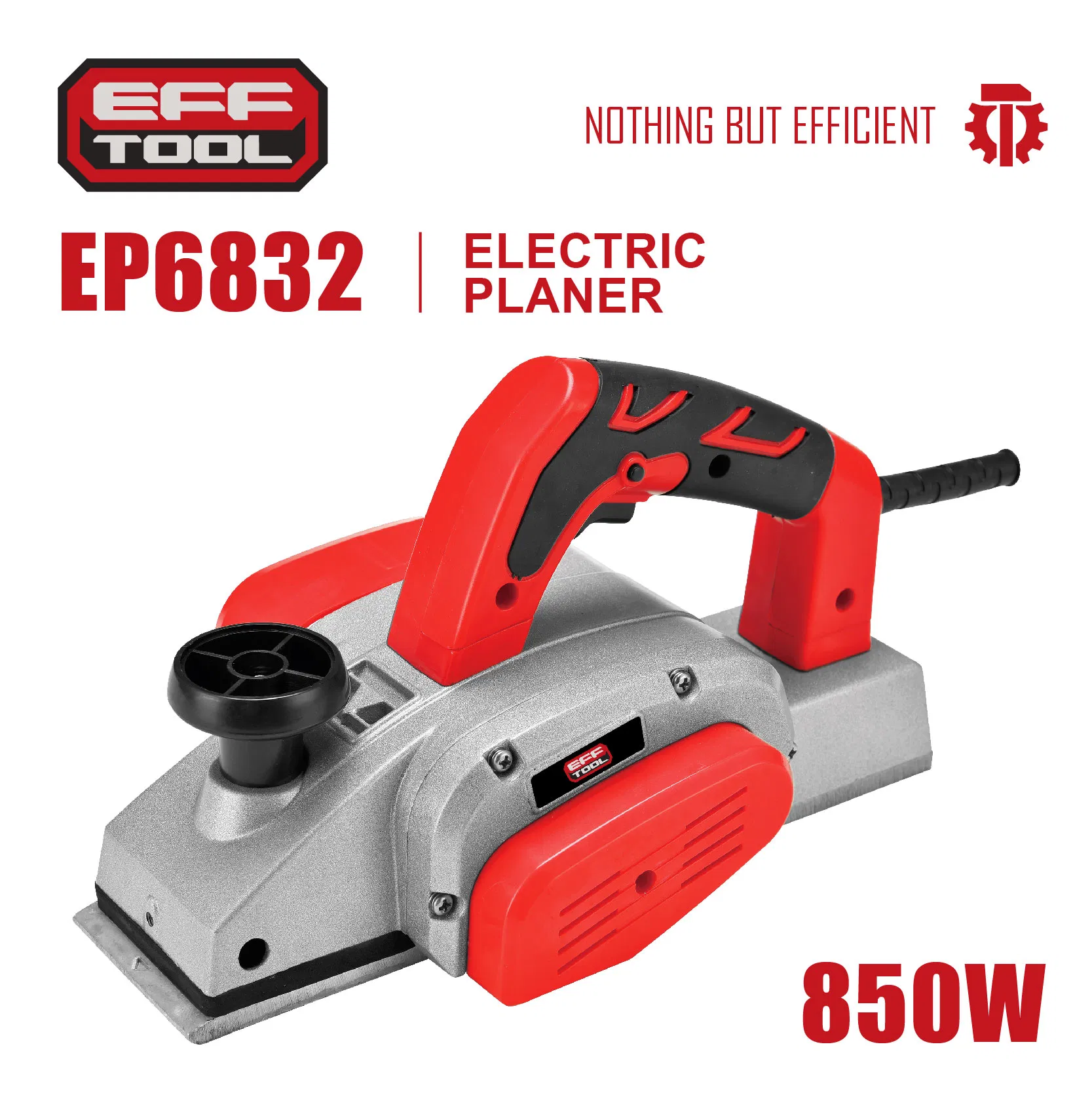 Электрорубанок Efftool EP6832 850Вт, ширина строгания 82мм
