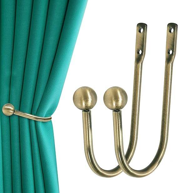 Hot Selling Decorative Curtain Holder Metal Curtain Holder