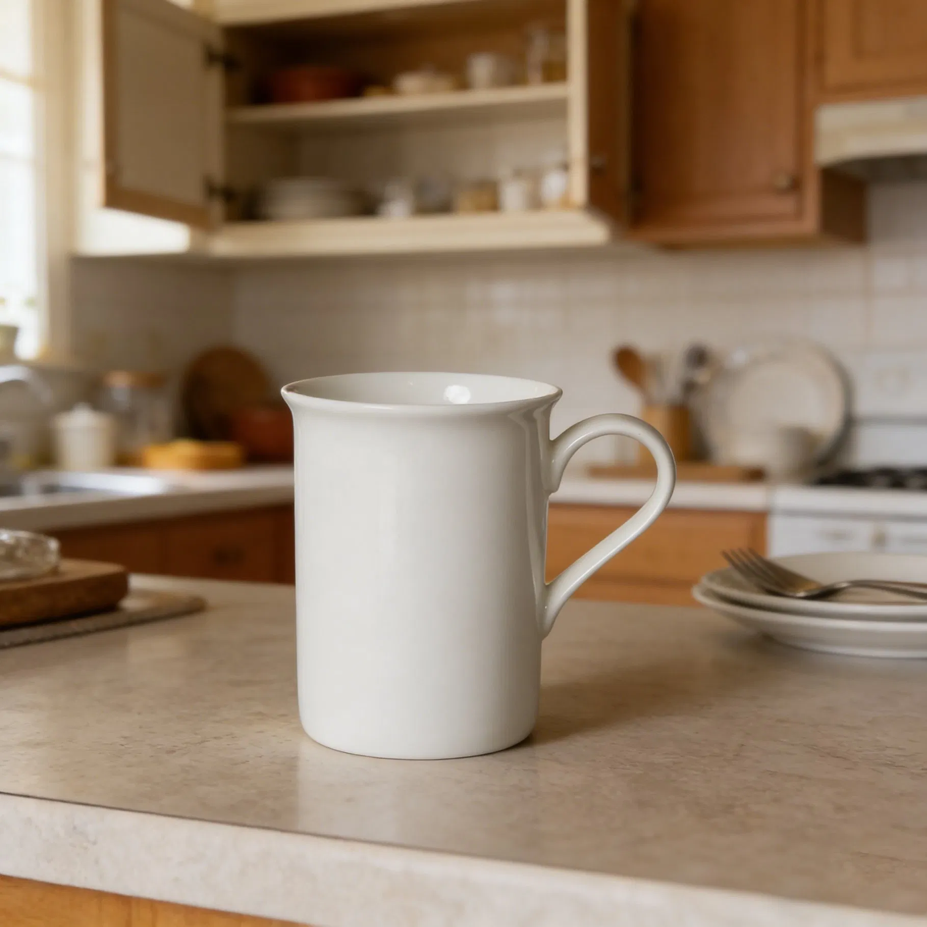 Фарфоровая кружка Fine Bone China, 9 унций