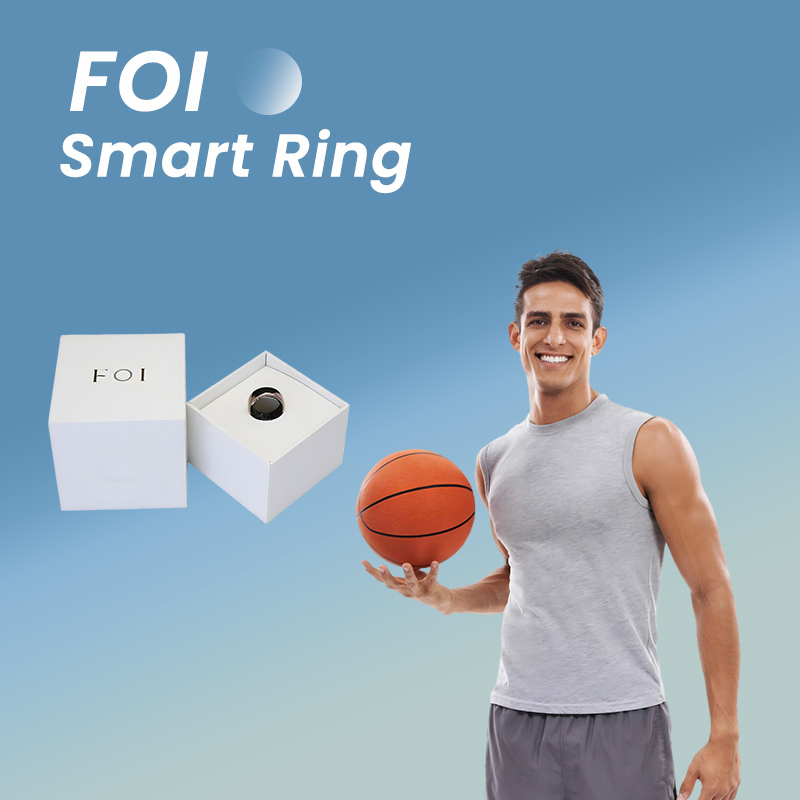 Умное кольцо FOIRing для отслеживания здоровья, черное