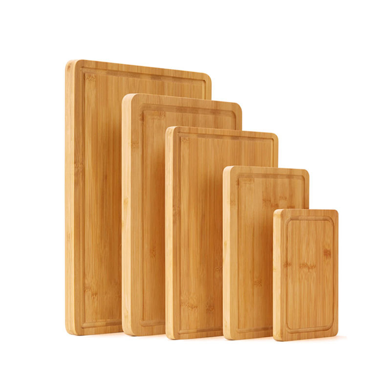 Countertop Food Grade Thick Meat Fruit Bamboo Cutting Board with Logo