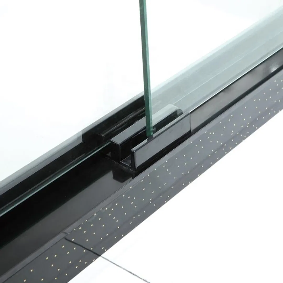 Bathroom Stainless Steel Frame Shower Enclosure Sliding Glass Shower Door