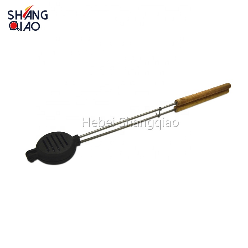 Чугунная вафельница для костра Single Jaffle Iron