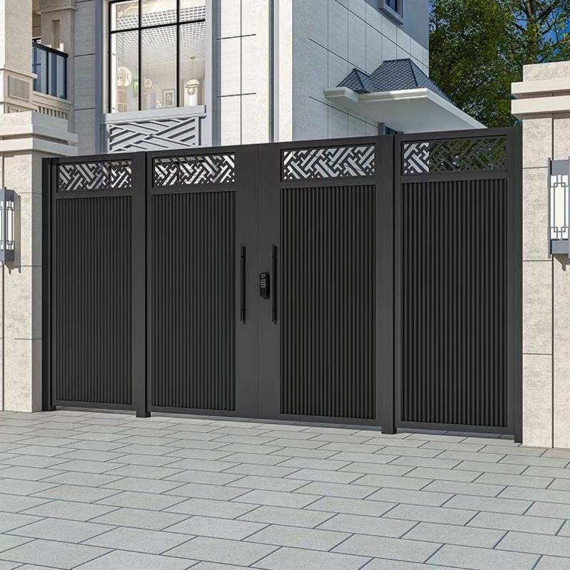 Stylish Traditional Design Aluminum Folding Doors for Luxury Villas Entrance