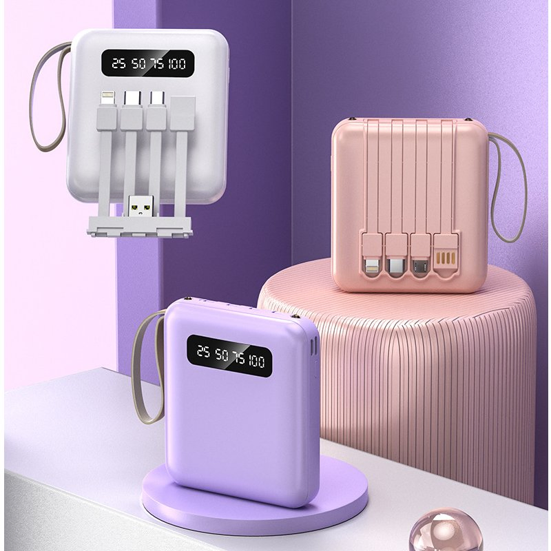 Quick Charge Portable Power Bank 10000mAh Powerbank for Mobile Phone